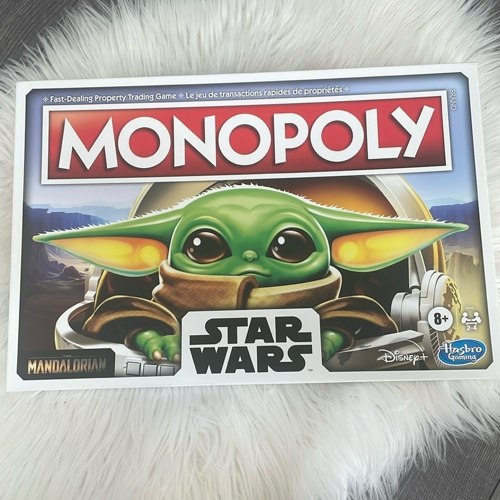 Star Wars Mandalorian Monopoly Game 2020